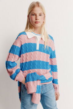 Springfield Kids Camisola polo de riscas para menina