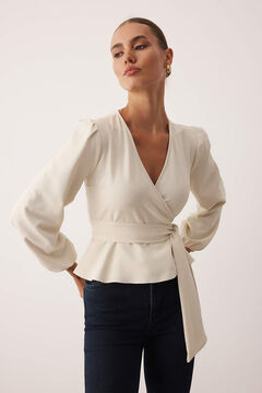 Trendyol Blusa de manga larga con botones