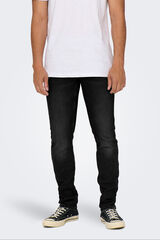 Only & Sons Jeans regular fit. black
