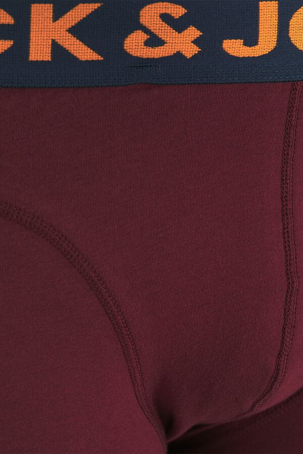 Jack & Jones PLUS Pack of 3 cotton boxers pink