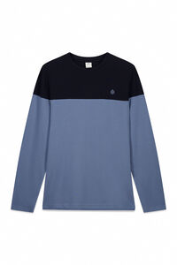 Springfield Camiseta manga larga bloque color