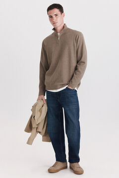 Springfield Basic funnel neck jumper