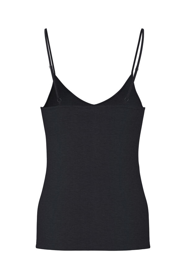 Pieces Basic Tr&auml;gershirt Schwarz