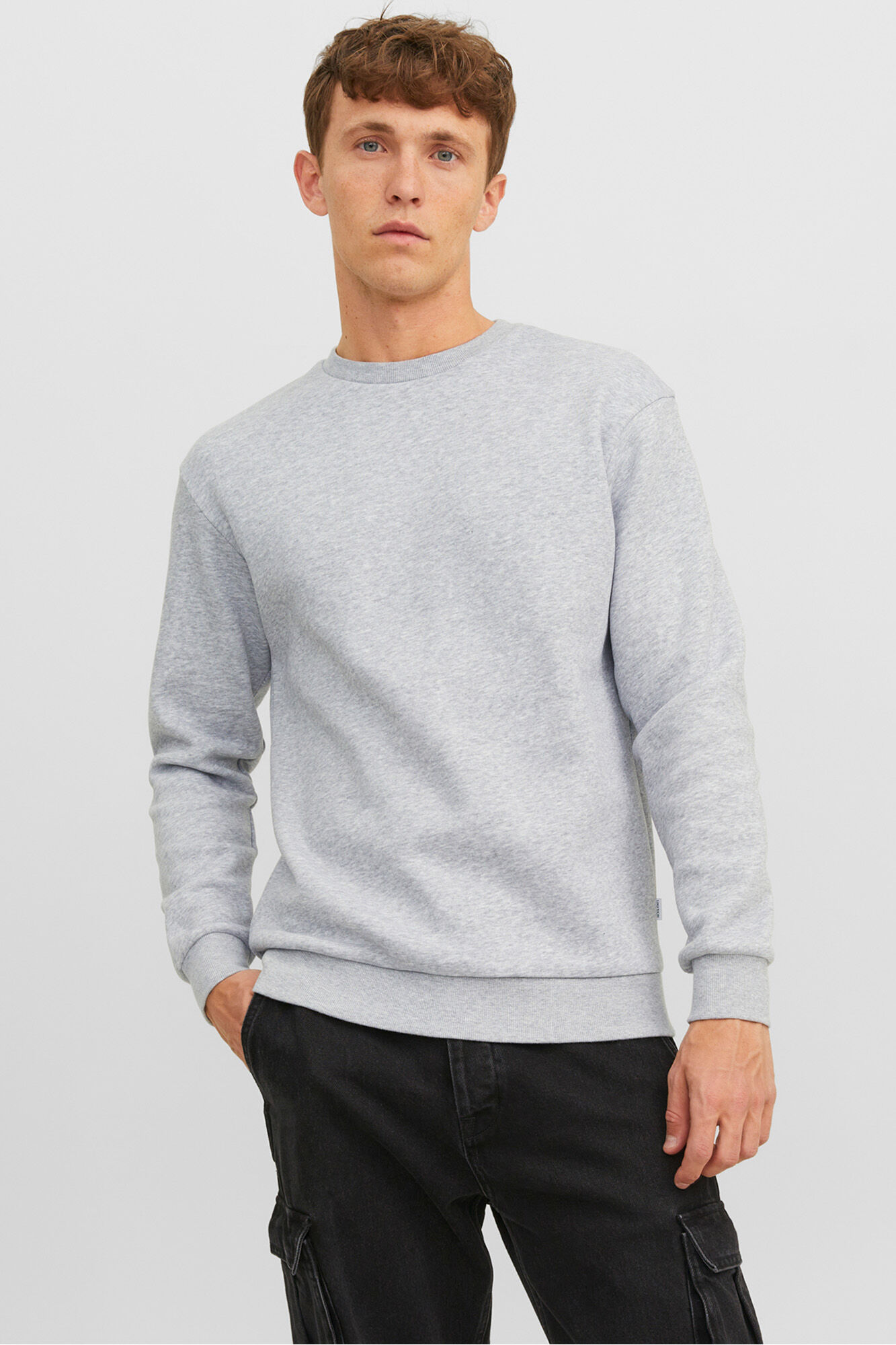 Jack & Jones Sudadera b&aacute;sica cuello redondo
