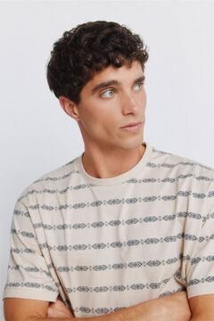 Springfield T-shirt Aop &eacute;tnica