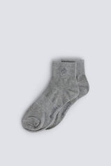 Springfield Chaussettes c&ocirc;tel&eacute;es &agrave; la cheville gris