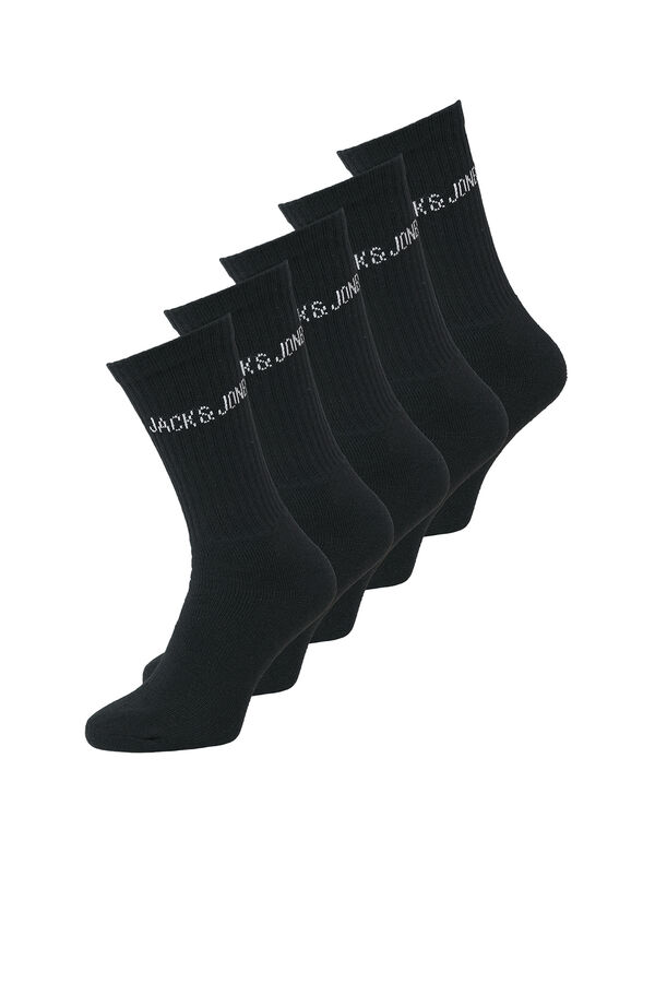 Jack & Jones Junior Calcetines deportivos corte bajo negro