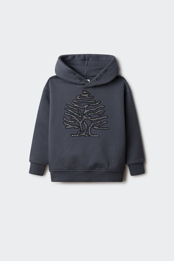 Springfield Tree sweatshirt for kids plava