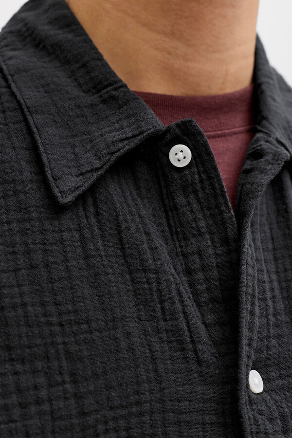 Jack & Jones Basic Resort-Hemd Schwarz