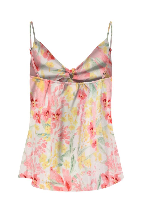 Only Blusa regular fit de al&ccedil;as rosa