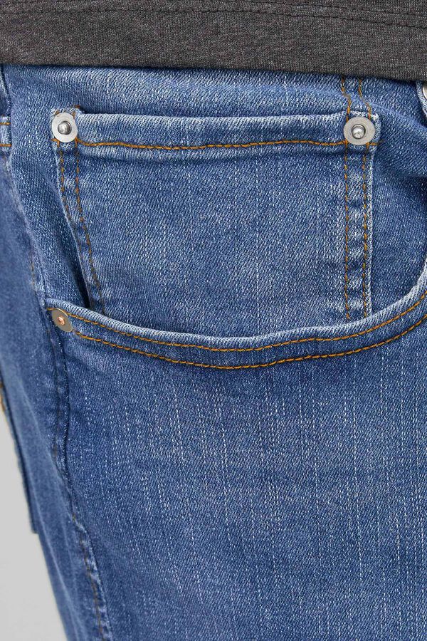 Jack & Jones PLUS Straight-leg, five-pocket jeans blue