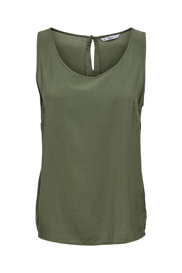 Only Strappy top beige