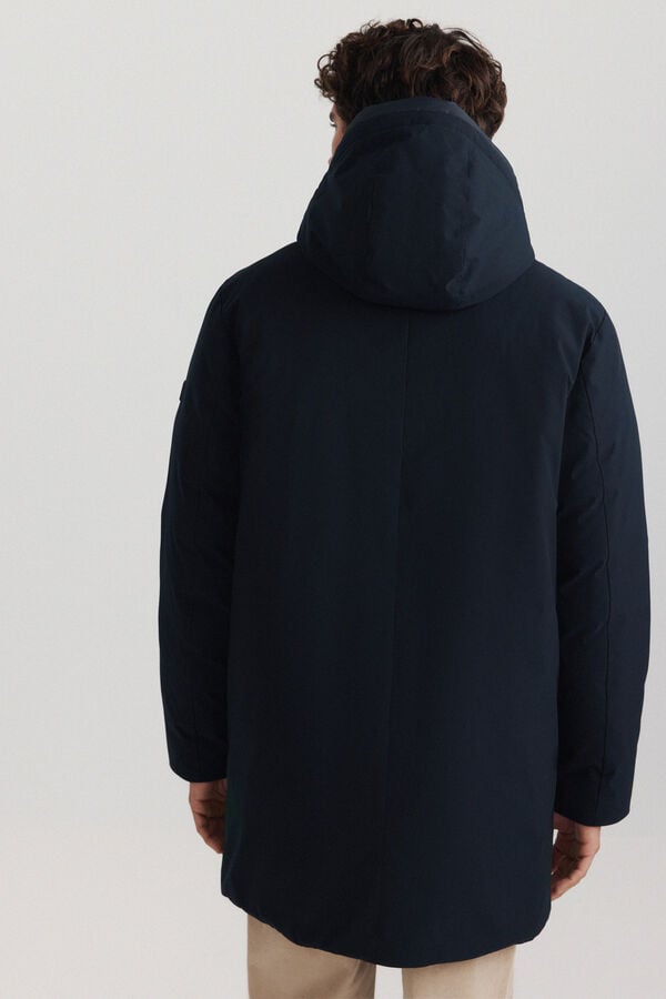 Springfield Thermal puffer parka blue