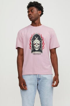 Springfield Camiseta fit estándar rosa