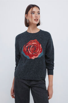 Springfield Pink intarsia jumper