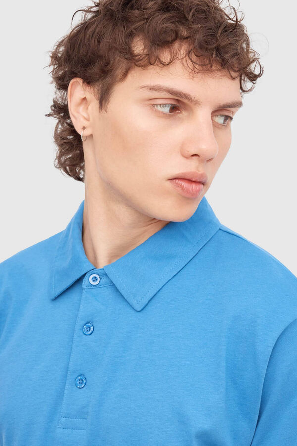 Inside Essential polo shirt blue
