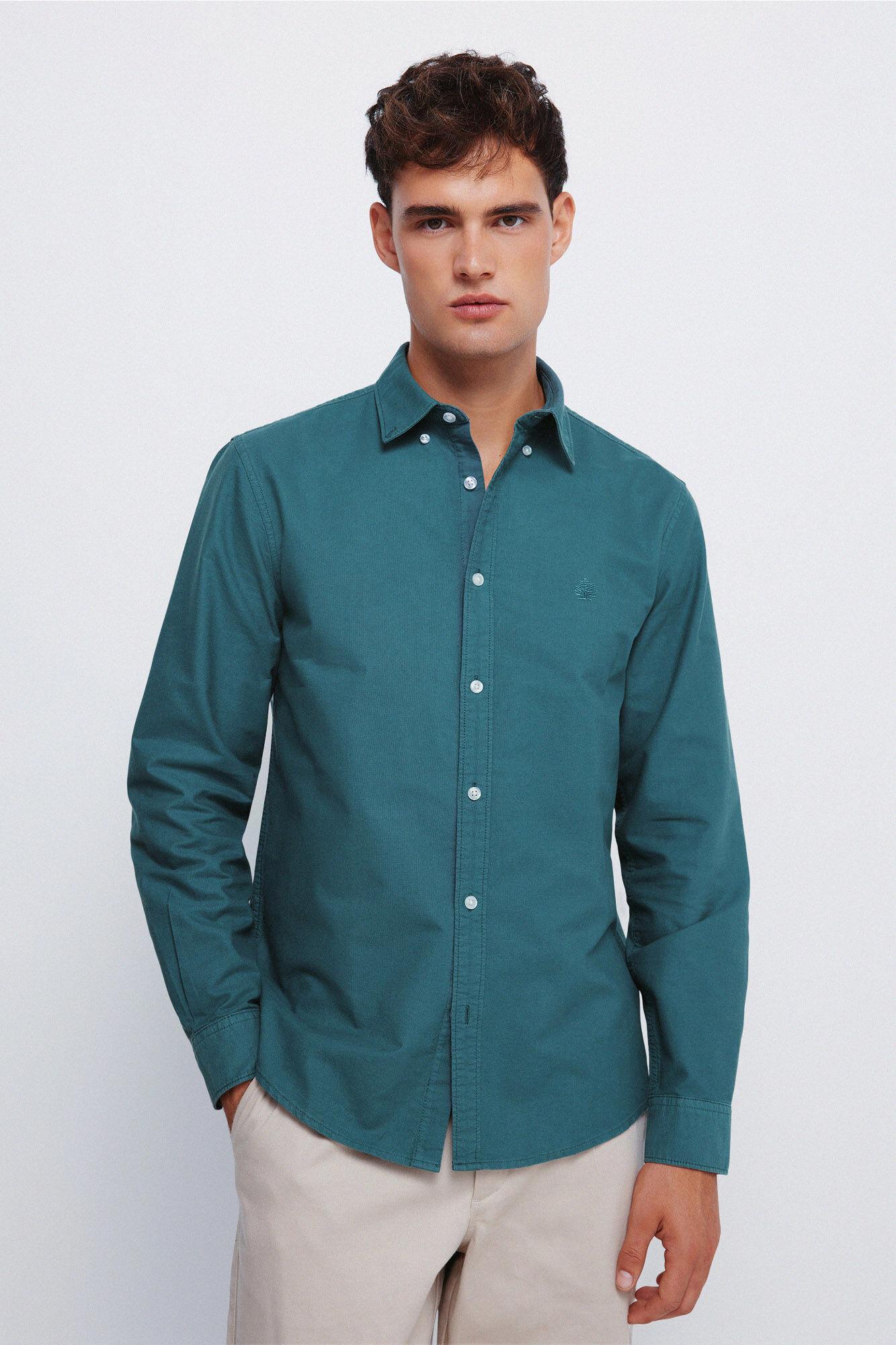 Springfield Garment dyed oxford shirt