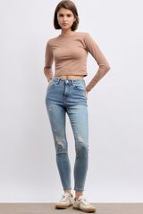 Inside Skinny Push Up jeans k&eacute;k