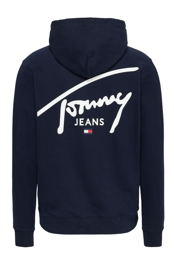 Springfield Men's Tommy Jeans sweatshirt mornarskoplava
