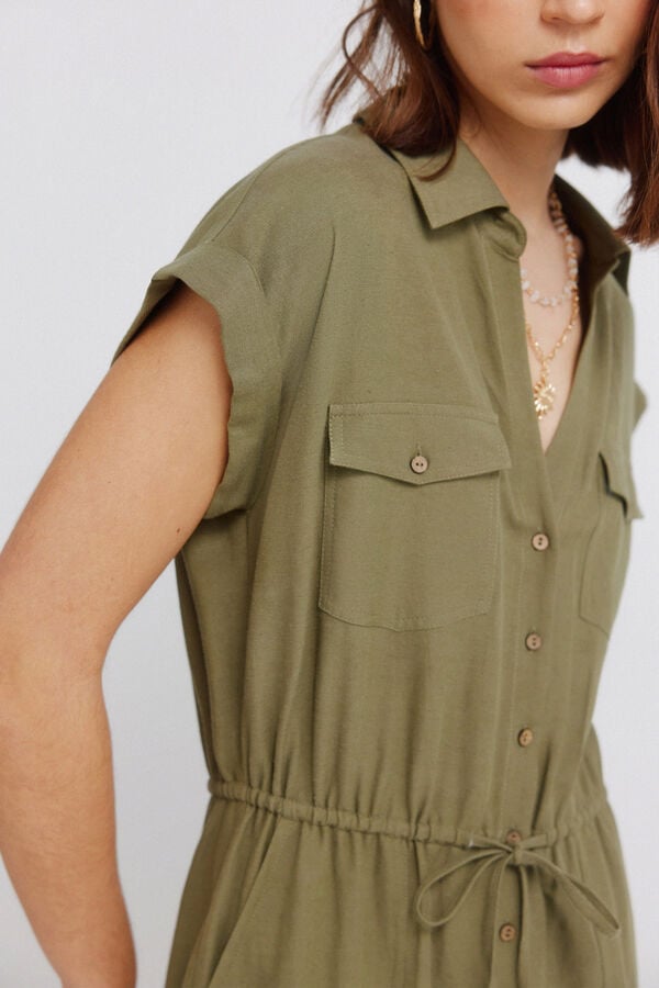 Springfield Jumpsuit with pockets printed