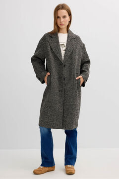 Inside Abrigo espiga hombro ca&iacute;do