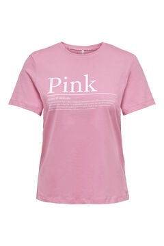 Springfield Camiseta manga corta rosa