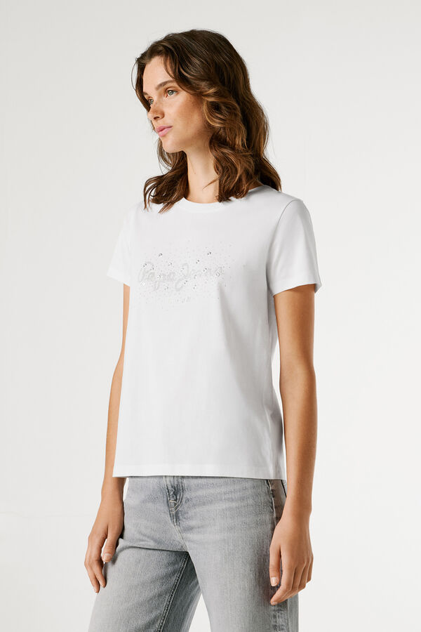 Pepe Jeans Short-sleeved T-shirt white