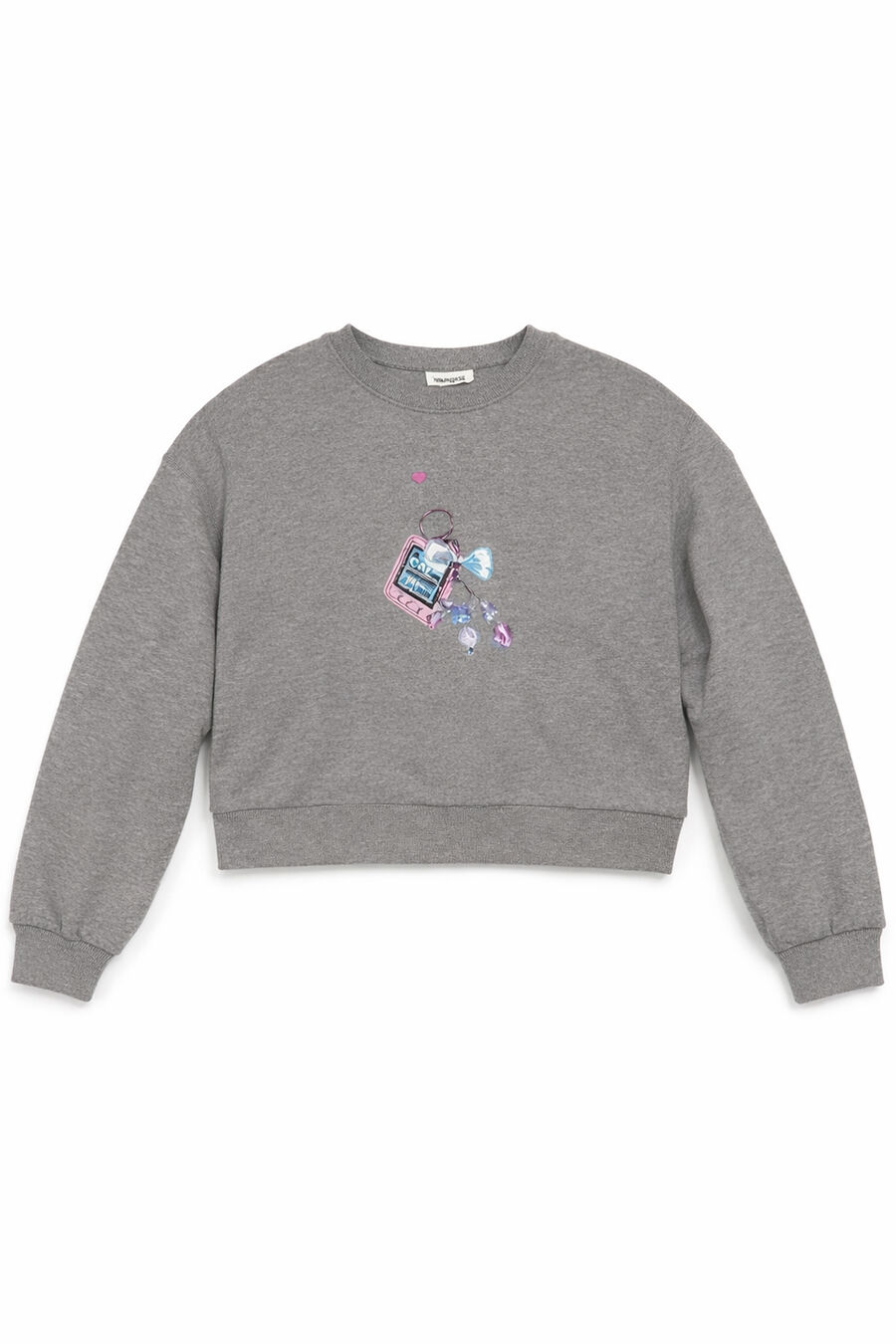 Sudadera cuello redondo