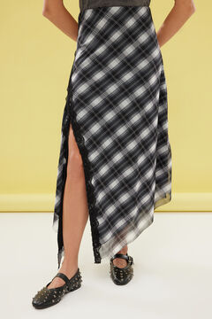 Trendyol Falda larga detalle encaje