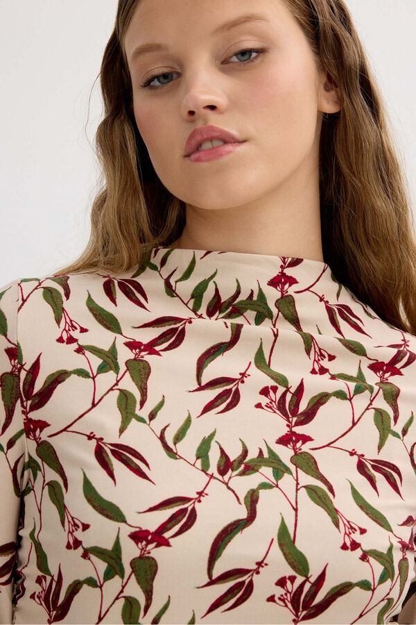 Inside Camiseta de manga larga marfil