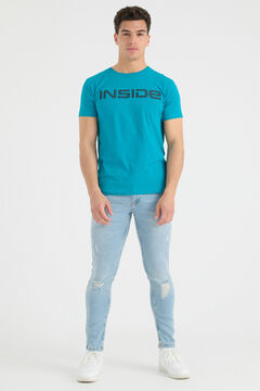 Springfield Camiseta básica INSIDE azul