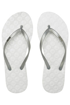 Roxy Flip-Flops mit Metall-Logo-Riemen