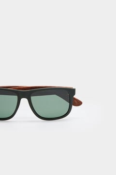 Springfield Two-Tone Rubberised Sunglasses green