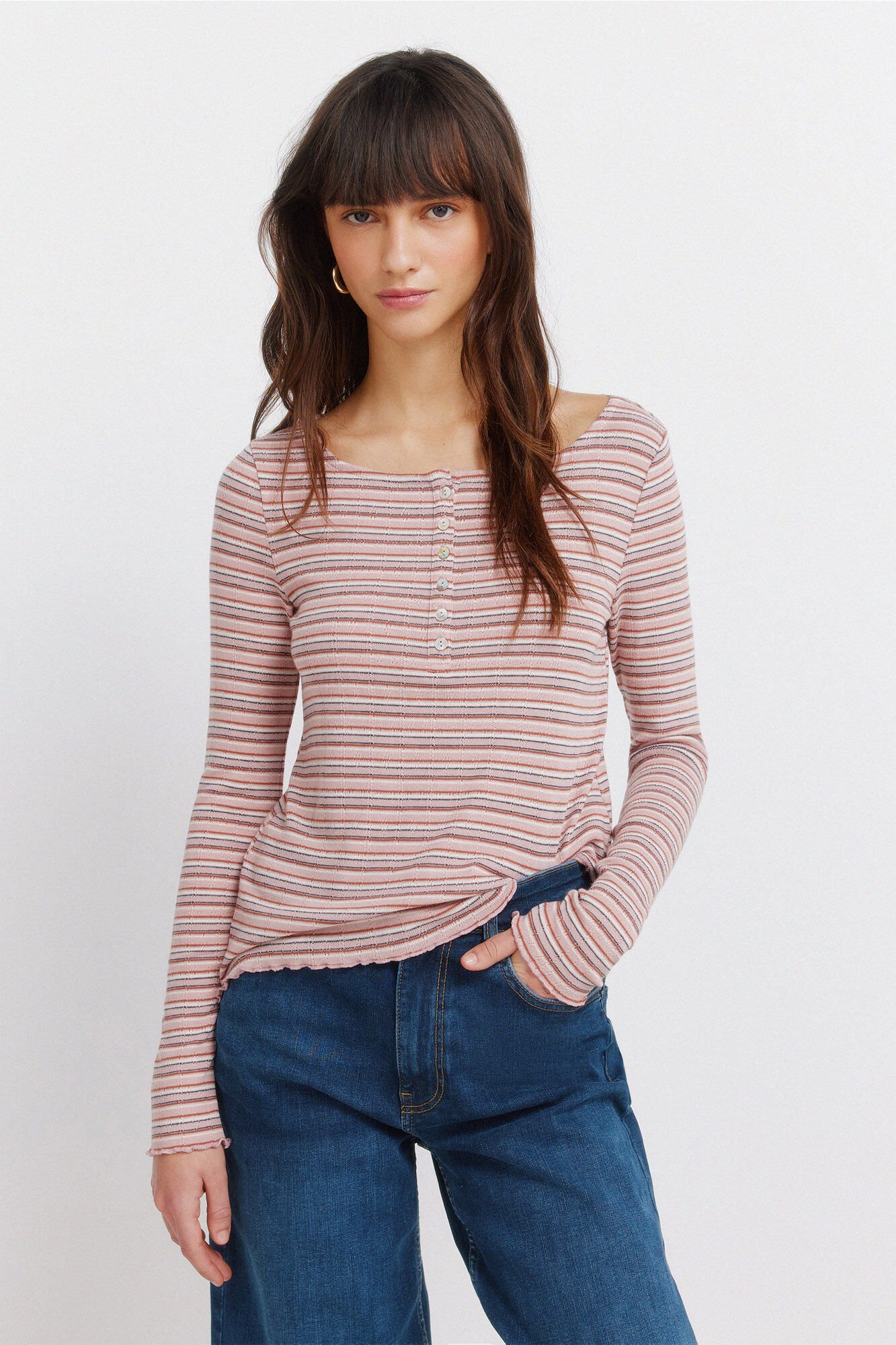 Springfield Striped long sleeve T-shirt