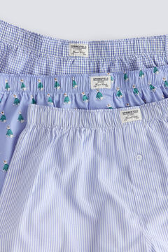 Springfield Printed poplin 3-pack boxers