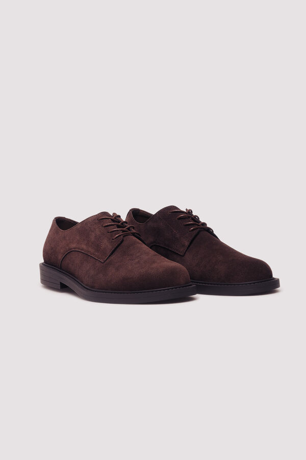 Springfield Leather dress shoe nude