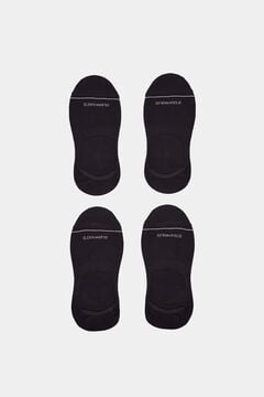 Springfield Essential plain invisible socks black