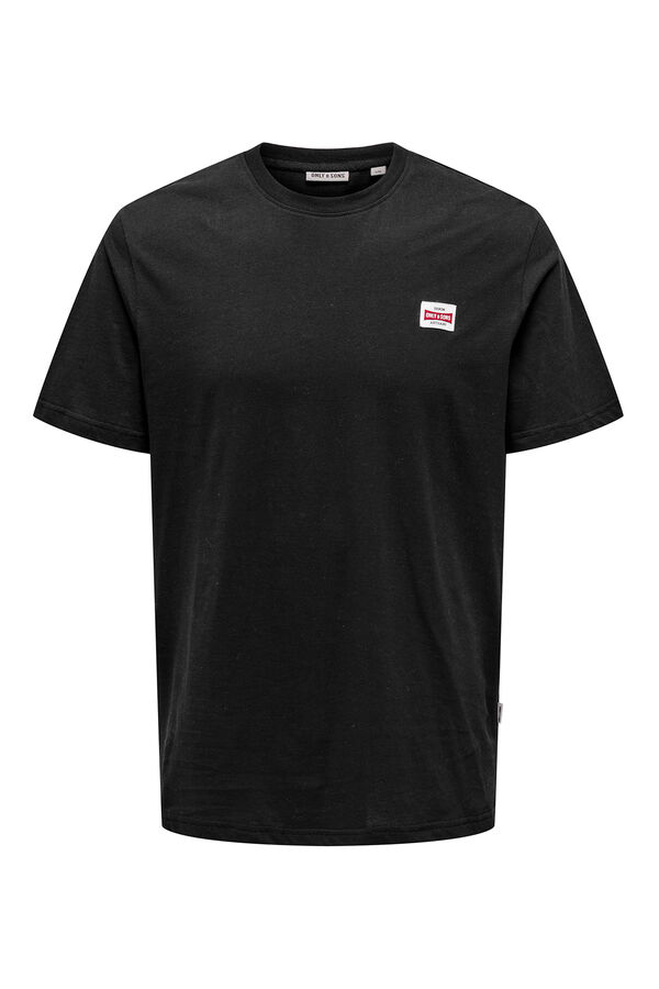 Only & Sons Short-sleeved T-shirt black