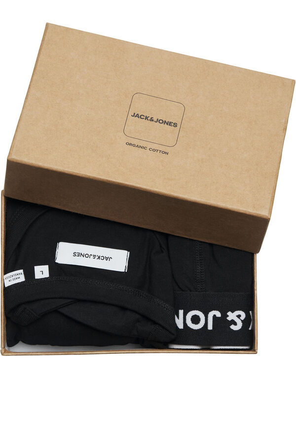 Springfield Pijama caja de regalo camiseta + bóxer negro