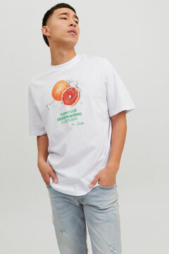 Springfield T-Shirt Print natur