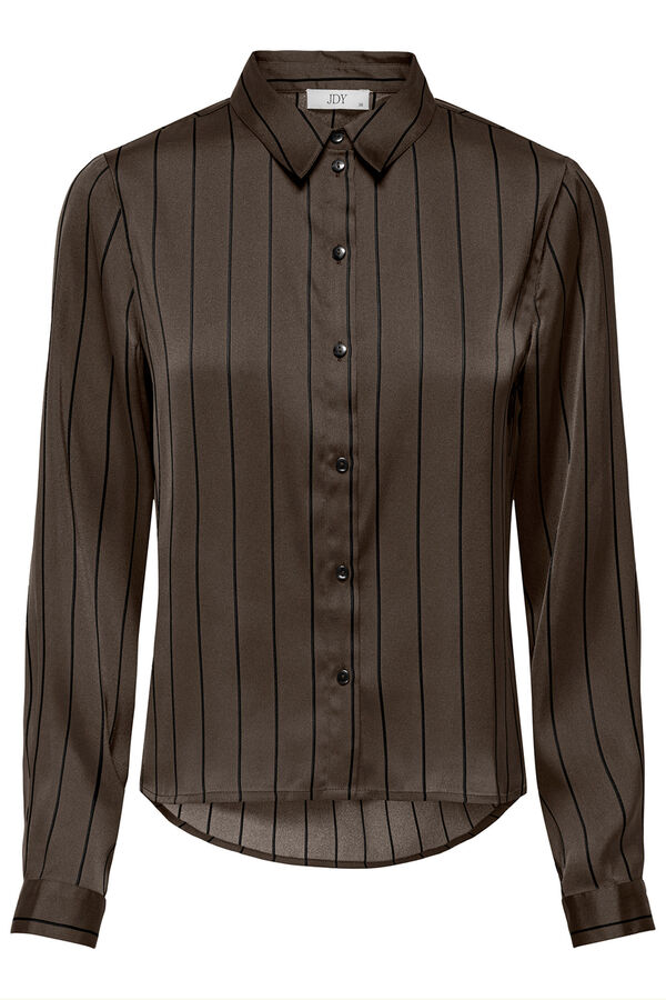 JDY Satin-Finish shirt nude