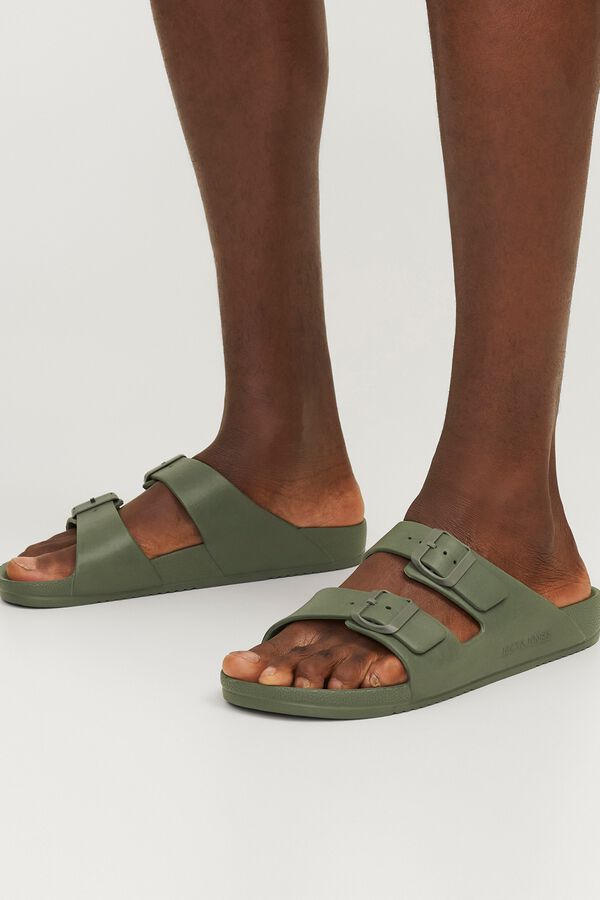 Jack & Jones Buckle sandals nude