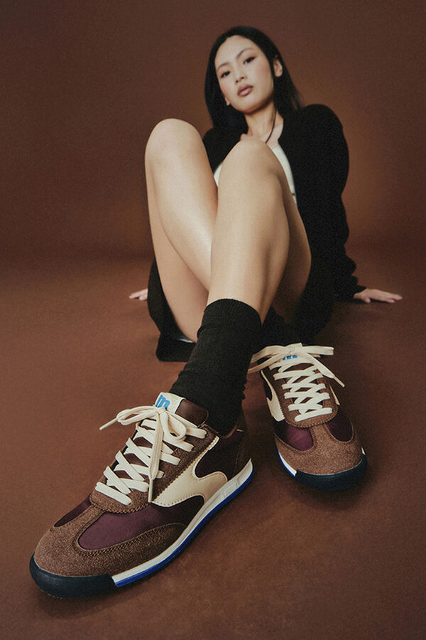 MTNG Zapatilla Olympic marr&oacute;n