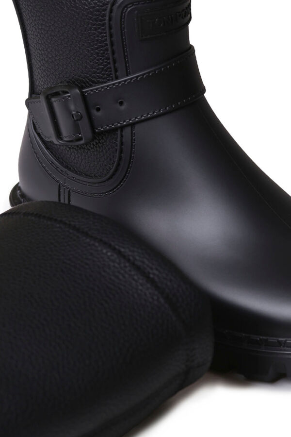 Toni Pons Botas de cano alto com fivela preto