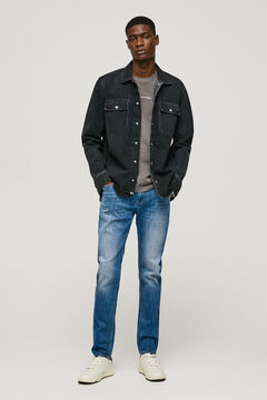 Pepe Jeans Stanley Regular Fit Regular Waist Jeans bleu