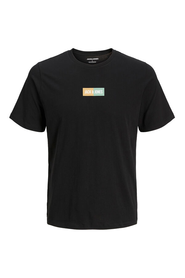 Jack & Jones T-shirt de corte regular  preto