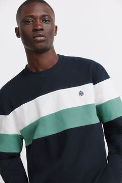 Springfield Camiseta de piqu&eacute; de manga comprida com recortes