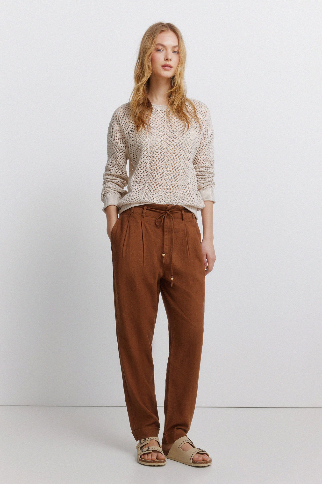 Springfield Linen trousers