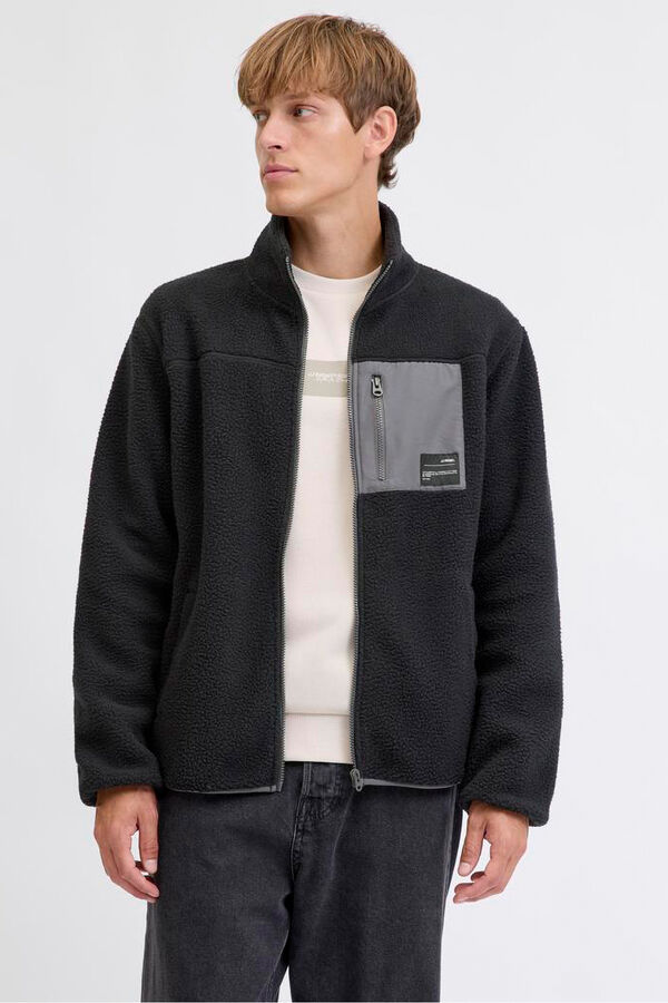 JJ REBEL Chaqueta teddy negro