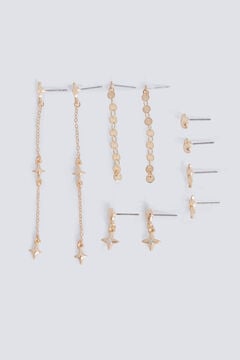 Springfield Lot de boucles d'oreilles dor&eacute;es